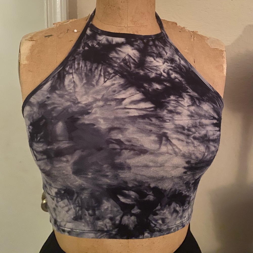 Tie dye halter top (x-small)